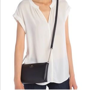 Kate Spade black sawyer street crossbody bag